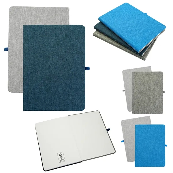 Recycled Two Tone Notebook... from ASI 30208 A P Specialties / AP Specialties