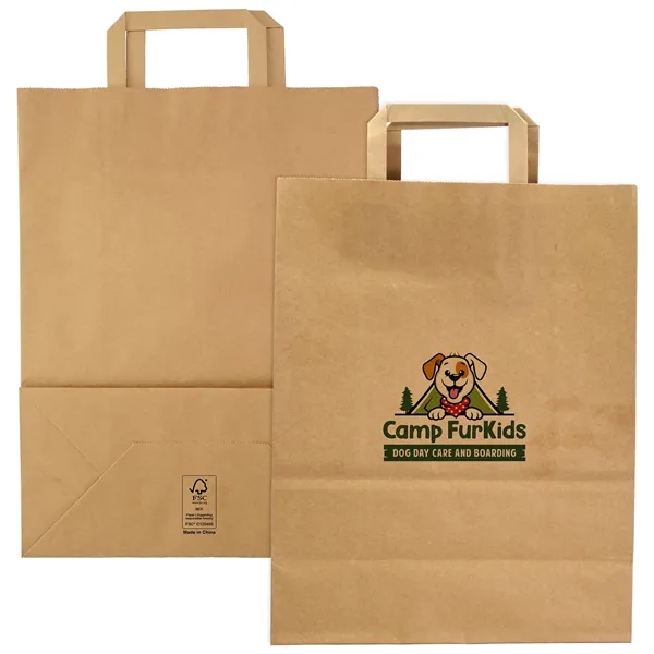 LARGE FSC PAPER BAG... from ASI 30208 A P Specialties / AP Specialties
