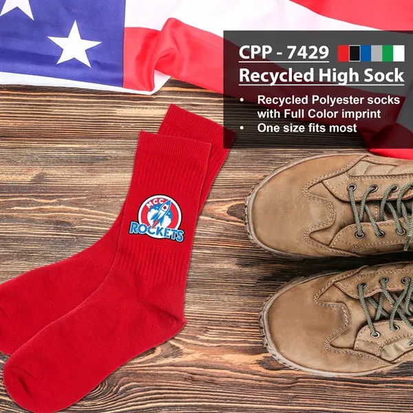 Recycled High Sock... from ASI 30208 A P Specialties / AP Specialties