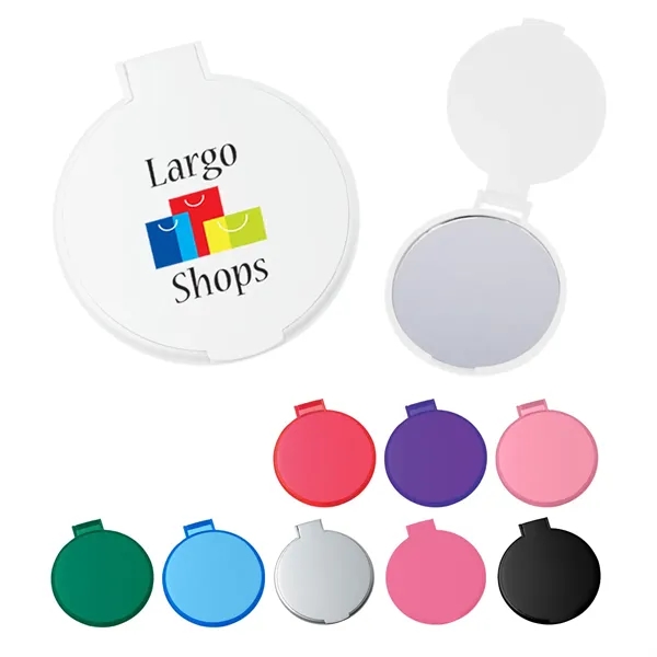 Round compact mirror, 2 1/4" diameter.... from ASI 61125 Hit Promotional Products / Hit®