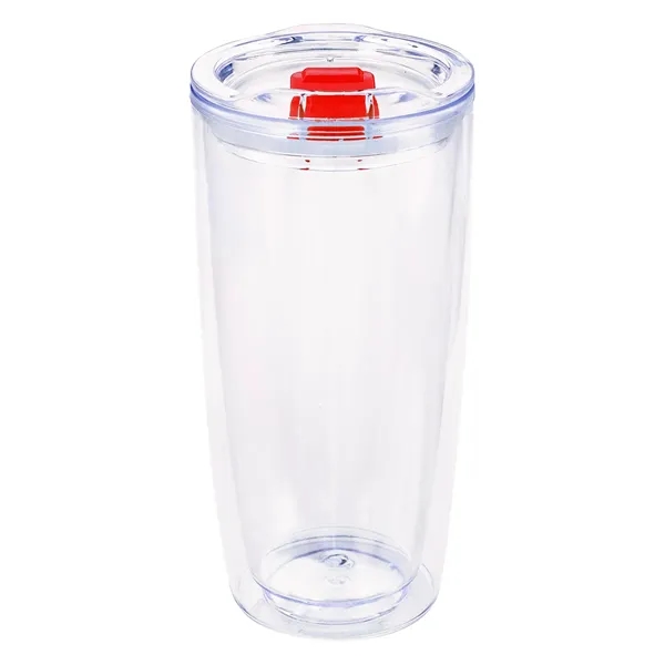 BPA free 19 oz. tumbler with acrylic outer and inner double... from ASI 61125 Hit Promotional Products / Hit®