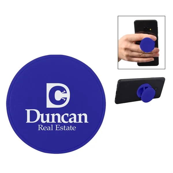 Collapsible phone grip and stand for taking calls, making video calls,... from ASI 61125 Hit Promotional Products / Hit®