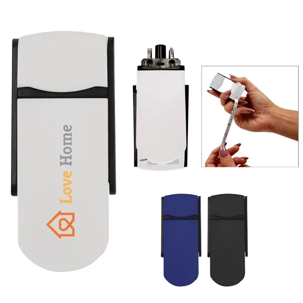3.5" x 1.5" mini multi-tool with 3' retractable tape measure with... from ASI 61125 Hit Promotional Products / Hit®