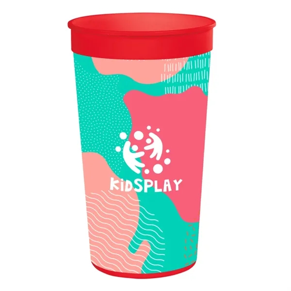32-ounce stadium cup made with up to 25% post-industrial polypropylene material.... from ASI 61125 Hit Promotional Products / Hit®