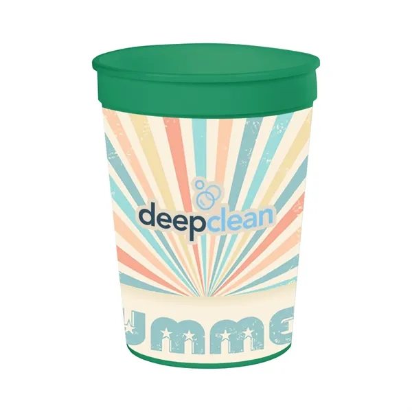 12-ounce stadium cup made with up to 25% post-industrial polypropylene material.... from ASI 61125 Hit Promotional Products / Hit®