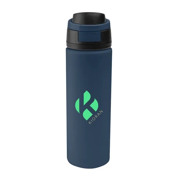 24 oz. stainless steel bottle with push-button lid.... from ASI 61125 Hit Promotional Products / Hit®