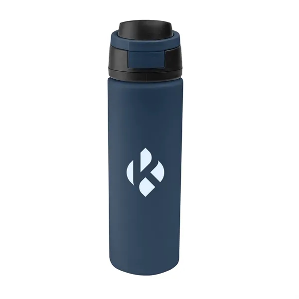 24 oz. stainless steel bottle with push-button lid.... from ASI 61125 Hit Promotional Products / Hit®
