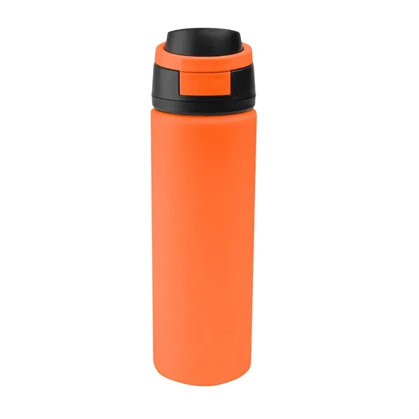 24 oz. stainless steel bottle with push-button lid.... from ASI 61125 Hit Promotional Products / Hit®