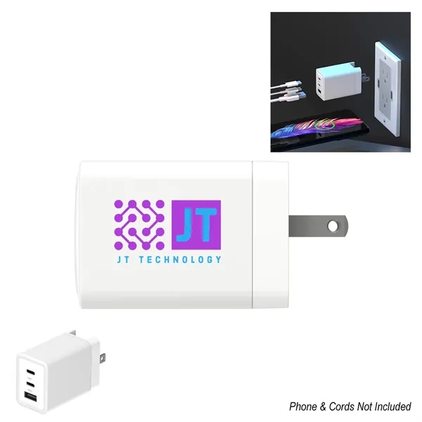 65W fast-charging wall charger.... from ASI 61125 Hit Promotional Products / Hit®