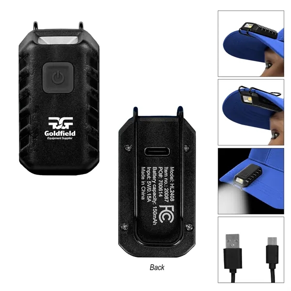 Rechargeable safety light with LED lights.... from ASI 61125 Hit Promotional Products / Hit®