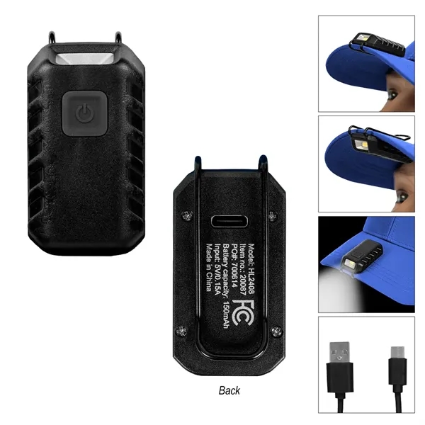 Rechargeable safety light with LED lights.... from ASI 61125 Hit Promotional Products / Hit®