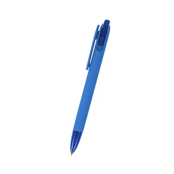 Plunger action ballpoint pen made of recycled ABS material.... from ASI 61125 Hit Promotional Products / Hit®