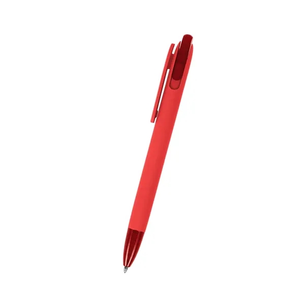 Plunger action ballpoint pen made of recycled ABS material.... from ASI 61125 Hit Promotional Products / Hit®