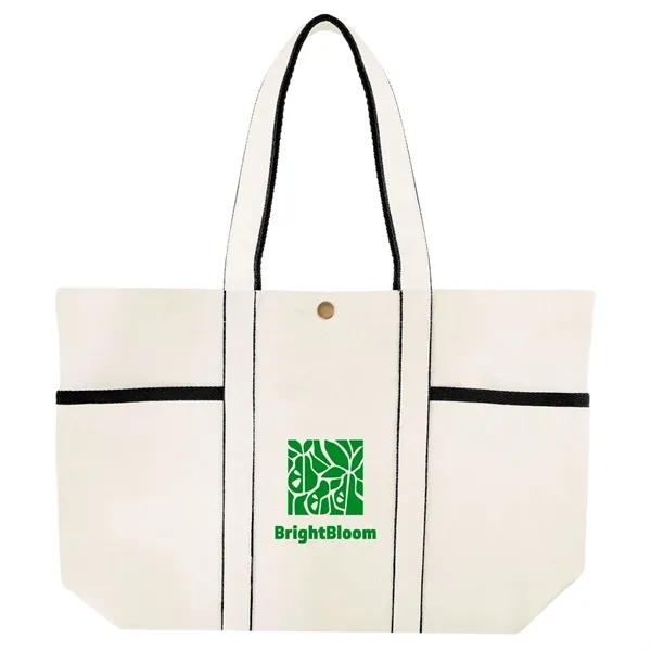 5" x 15" x 13" recycled cotton canvas tote bag.... from ASI 61125 Hit Promotional Products / Hit®