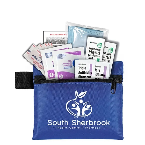 13 piece safety kit in a zippered pouch... from ASI 62660 Innovation Line