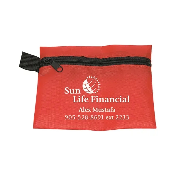 13 piece safety kit in a zippered pouch... from ASI 62660 Innovation Line