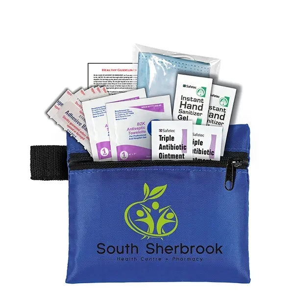 13 piece safety kit in a zippered pouch... from ASI 62660 Innovation Line