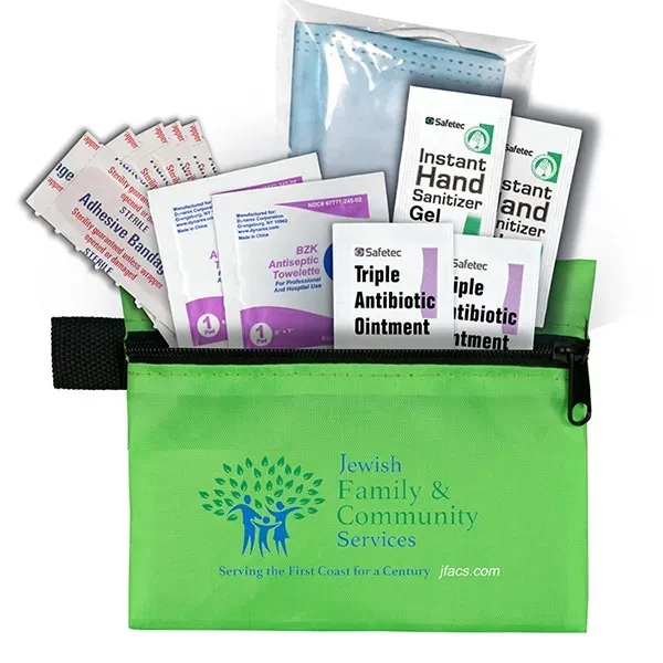 13 piece safety kit in a zippered pouch... from ASI 62660 Innovation Line