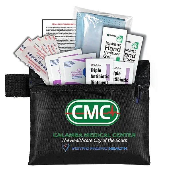 13 piece safety kit in a zippered pouch... from ASI 62660 Innovation Line