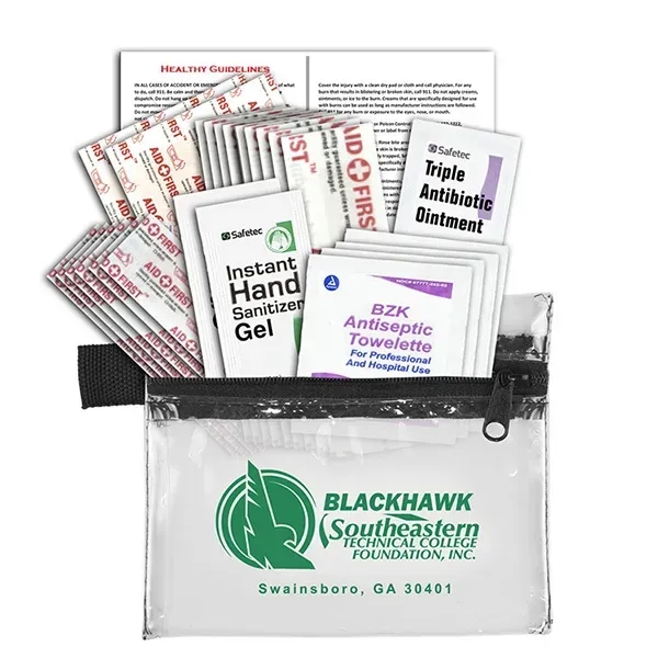 26 piece Healthy Living Kit 4 1/2" x 4 1/2" zippered... from ASI 62660 Innovation Line