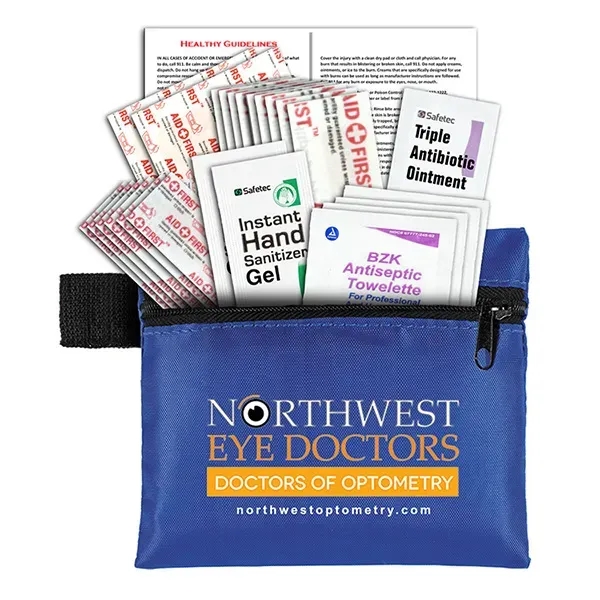 26 piece Healthy Living Kit 4 1/2" x 4 1/2" zippered... from ASI 62660 Innovation Line