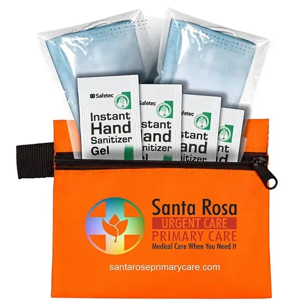 5" x 4 1/4" vinyl and polyester Back to Work zippered... from ASI 62660 Innovation Line