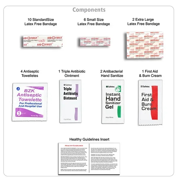 27 piece Healthy Living Kit in  4 1/2" x 4... from ASI 62660 Innovation Line