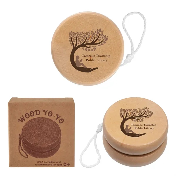 wooden yo-yo for ages 5 and up... from ASI 62190 Illini
