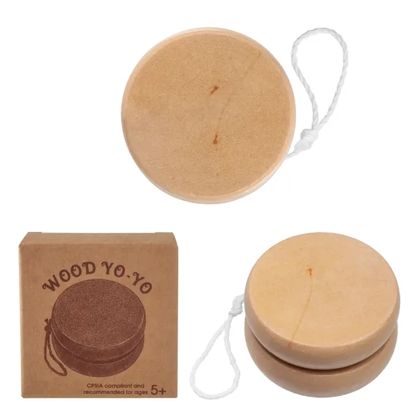 wooden yo-yo for ages 5 and up... from ASI 62190 Illini
