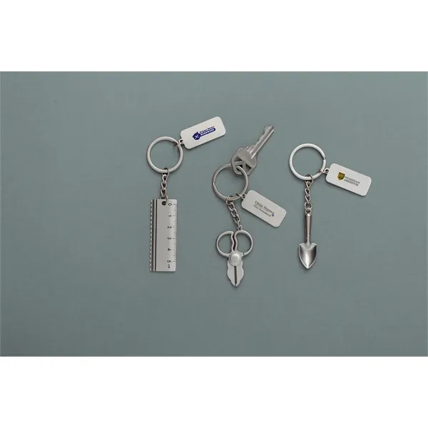 Metal scissors key chain with customization.... from ASI 62190 Illini