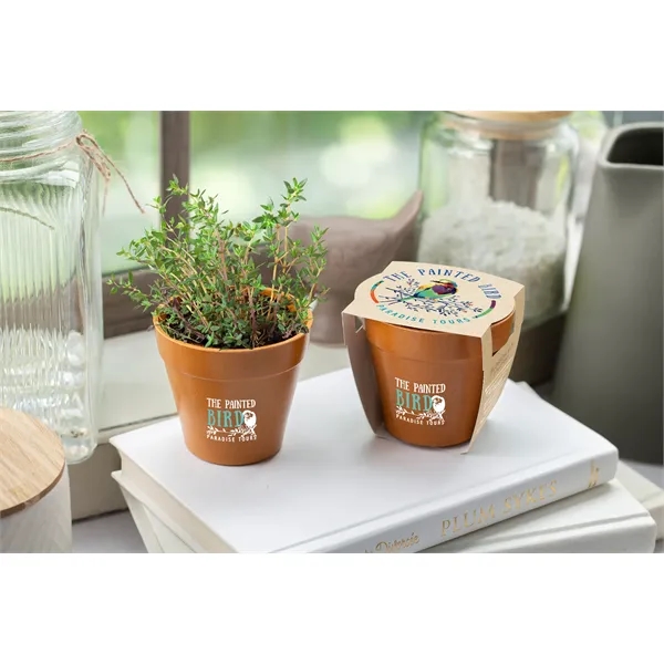 Mini bamboo blossom kit with one seed packet, one peat pellet... from ASI 62190 Illini