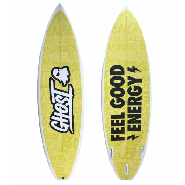 Custom 6' hand-glassed surfboard with wood stringer, bi-ax glass, and resin.... from ASI 72657 Active Life Promo / Action Sports Promo