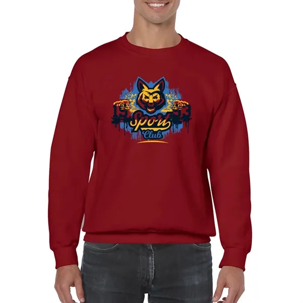 Gildan adult crewneck sweatshirt (7.75 oz.) made from a blend of... from ASI 39552 BEL Promo