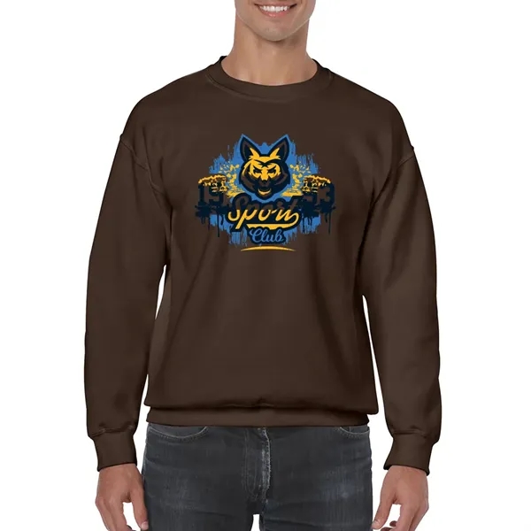 Gildan adult crewneck sweatshirt (7.75 oz.) made from a blend of... from ASI 39552 BEL Promo