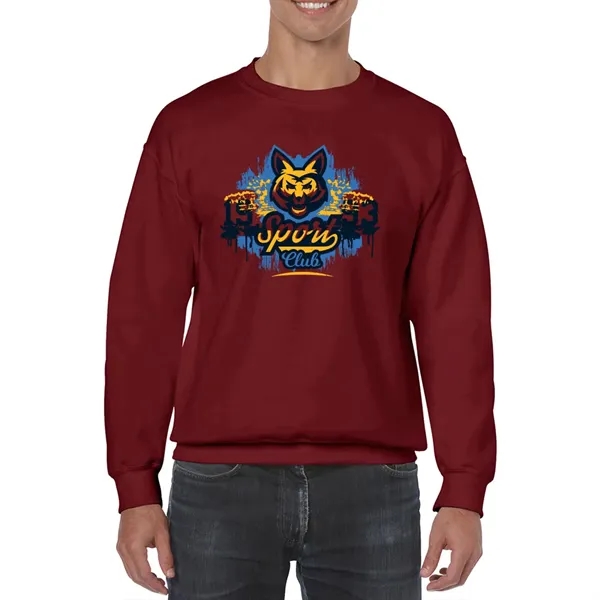 Gildan adult crewneck sweatshirt (7.75 oz.) made from a blend of... from ASI 39552 BEL Promo