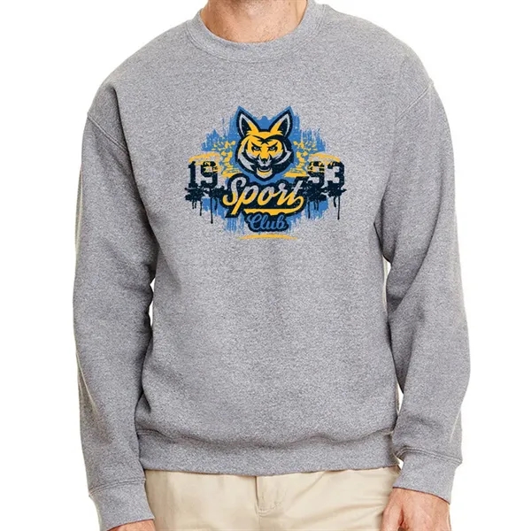 Gildan adult crewneck sweatshirt (7.75 oz.) made from a blend of... from ASI 39552 BEL Promo