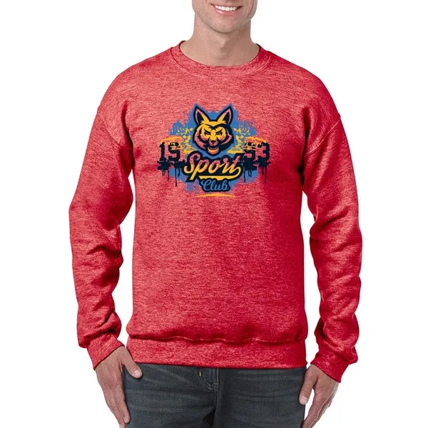 Gildan adult crewneck sweatshirt (7.75 oz.) made from a blend of... from ASI 39552 BEL Promo