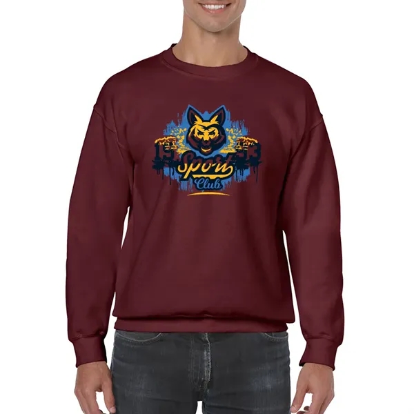 Gildan adult crewneck sweatshirt (7.75 oz.) made from a blend of... from ASI 39552 BEL Promo