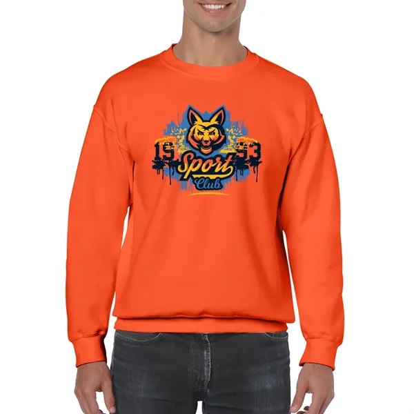 Gildan adult crewneck sweatshirt (7.75 oz.) made from a blend of... from ASI 39552 BEL Promo