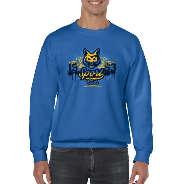 Gildan adult crewneck sweatshirt (7.75 oz.) made from a blend of... from ASI 39552 BEL Promo