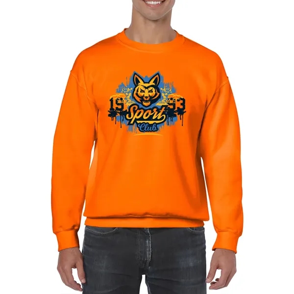 Gildan adult crewneck sweatshirt (7.75 oz.) made from a blend of... from ASI 39552 BEL Promo