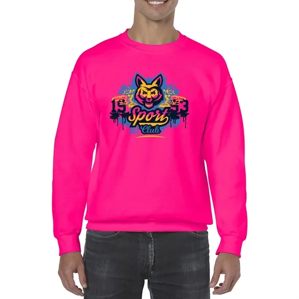 Gildan adult crewneck sweatshirt (7.75 oz.) made from a blend of... from ASI 39552 BEL Promo