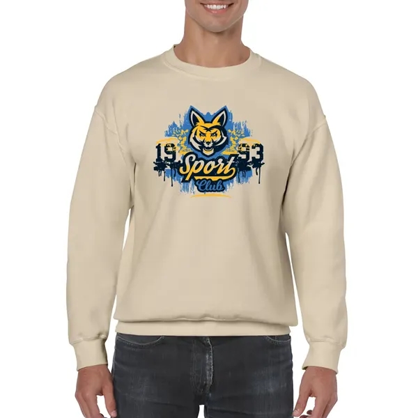 Gildan adult crewneck sweatshirt (7.75 oz.) made from a blend of... from ASI 39552 BEL Promo