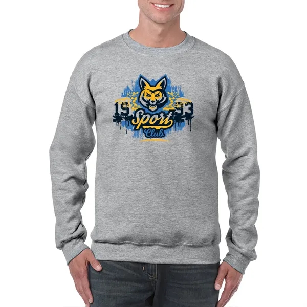 Gildan adult crewneck sweatshirt (7.75 oz.) made from a blend of... from ASI 39552 BEL Promo