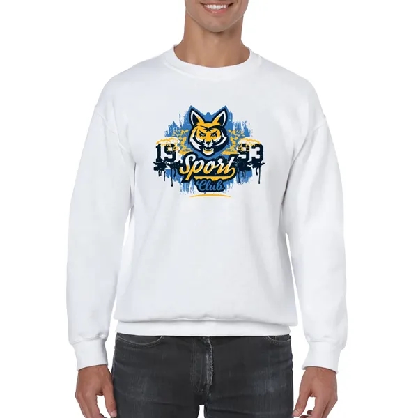 Gildan adult crewneck sweatshirt (7.75 oz.) made from a blend of... from ASI 39552 BEL Promo