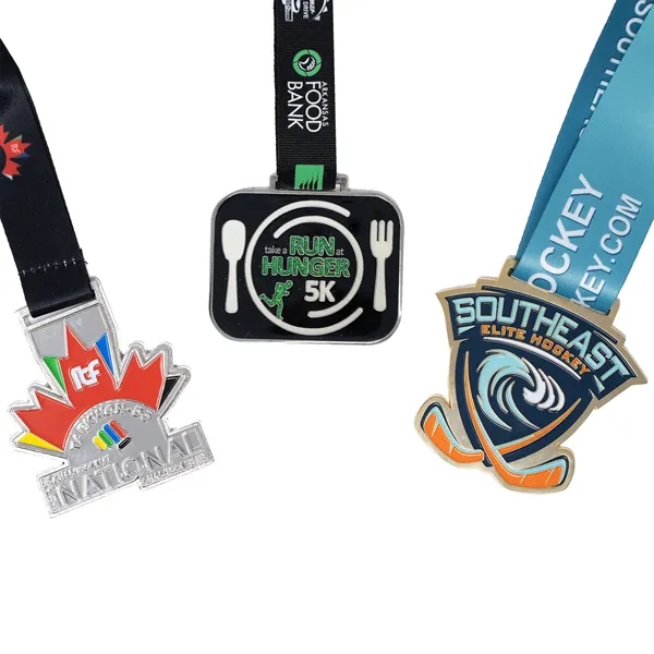 Custom Die Struck Soft Enamel Medals.... from ASI 61966 HPG / BCG Creations HPG Gold