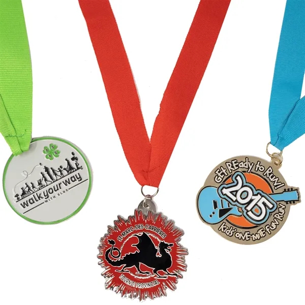 Custom Die Struck Soft Enamel Medals.... from ASI 61966 HPG / BCG Creations HPG Gold