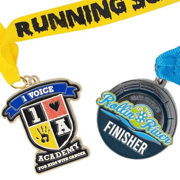 Custom Die Struck Soft Enamel Medals.... from ASI 61966 HPG / BCG Creations HPG Gold