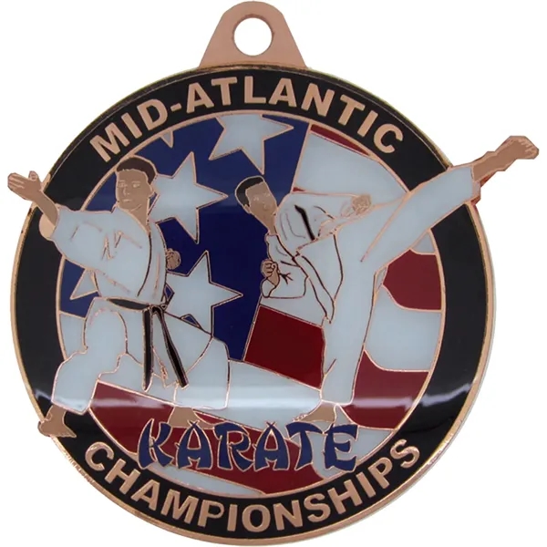 Custom Die Struck Soft Enamel Medals.... from ASI 61966 HPG / BCG Creations HPG Gold