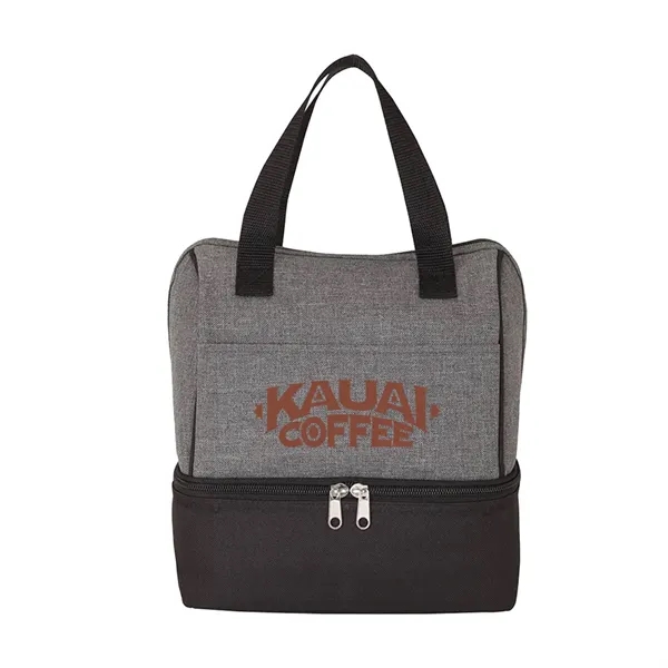 Two-Tone Heather Lunch Cooler Bag... from ASI 31517 Admart Products / Admart Line